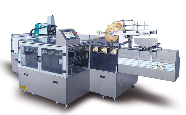 枕式袋裝食品自動裝盒機